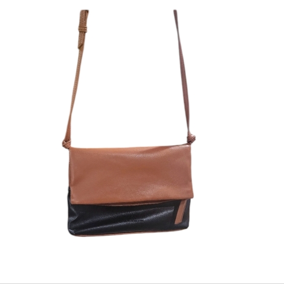 Elizabeth and James Tan and Black Crossbody Bag - Picture 2 of 16